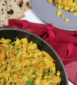 Indian Breakfast Masala Egg