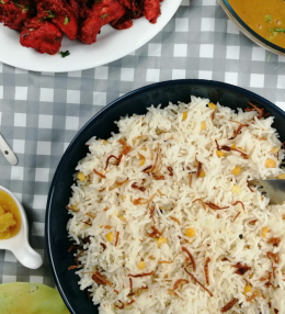 Chawal: Perfectly Steamed Rice to Complement Your Daal
